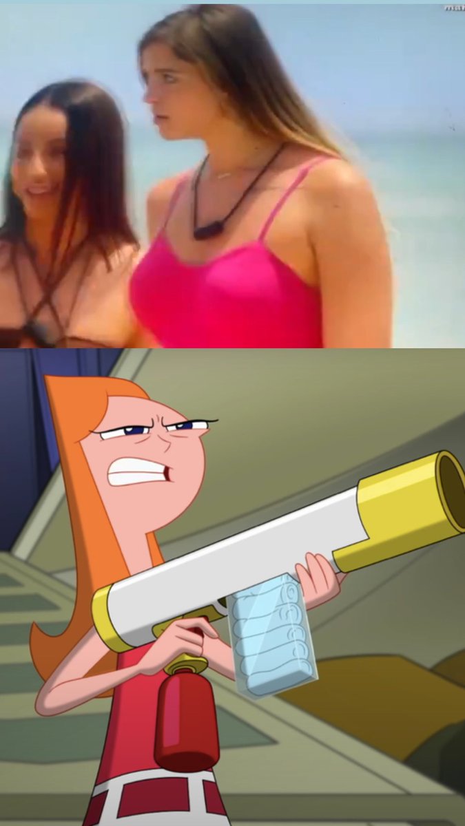 Andrea es Candace de Phineas y Ferd. Solo digo eso  #LaIslaDeLasTentaciones1
