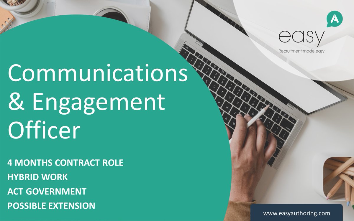 We at easyA are looking for an experienced and enthusiastic Communications &amp; Engagement Officer who can manage a busy and diverse workload.

Please click lnkd.in/gGsq9p3j to know more and apply now!

#GlobalBPOSeek #easyA #Recruitment  #communication #engagement #officer