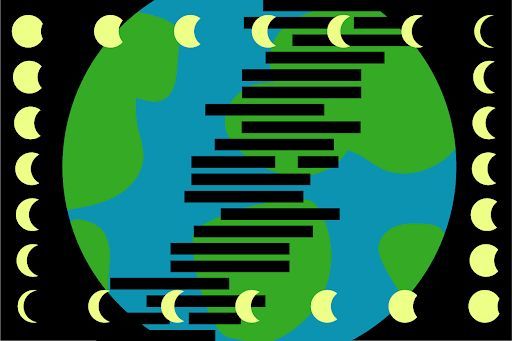 Explore local maps for language and belonging with the 2024 Eclipse path! We'll create blackout spatial poetry combining expressive poetic language and local data research skills to encourage a renewed understanding of place. Poetry skills not required! buff.ly/3TOEPnd