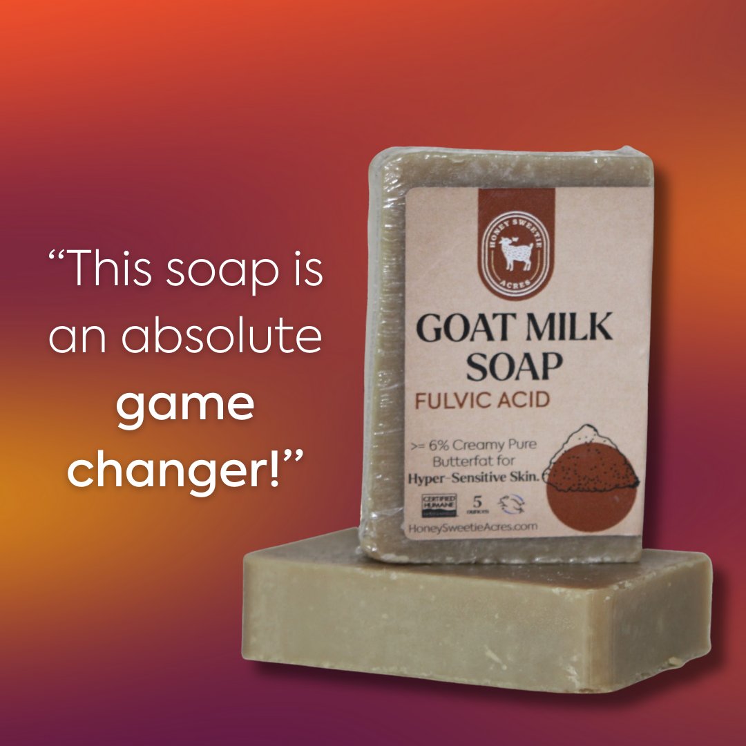 HSweetieAcres's tweet image. The ingredient your skin has been missing! 🙌

Shop this bar at honeysweetieacres.com/products/fulvi… 

#fulvicacid #detox #skindetox #skincare #health #healthylifestyle #natural #skincare #skincarejunkie