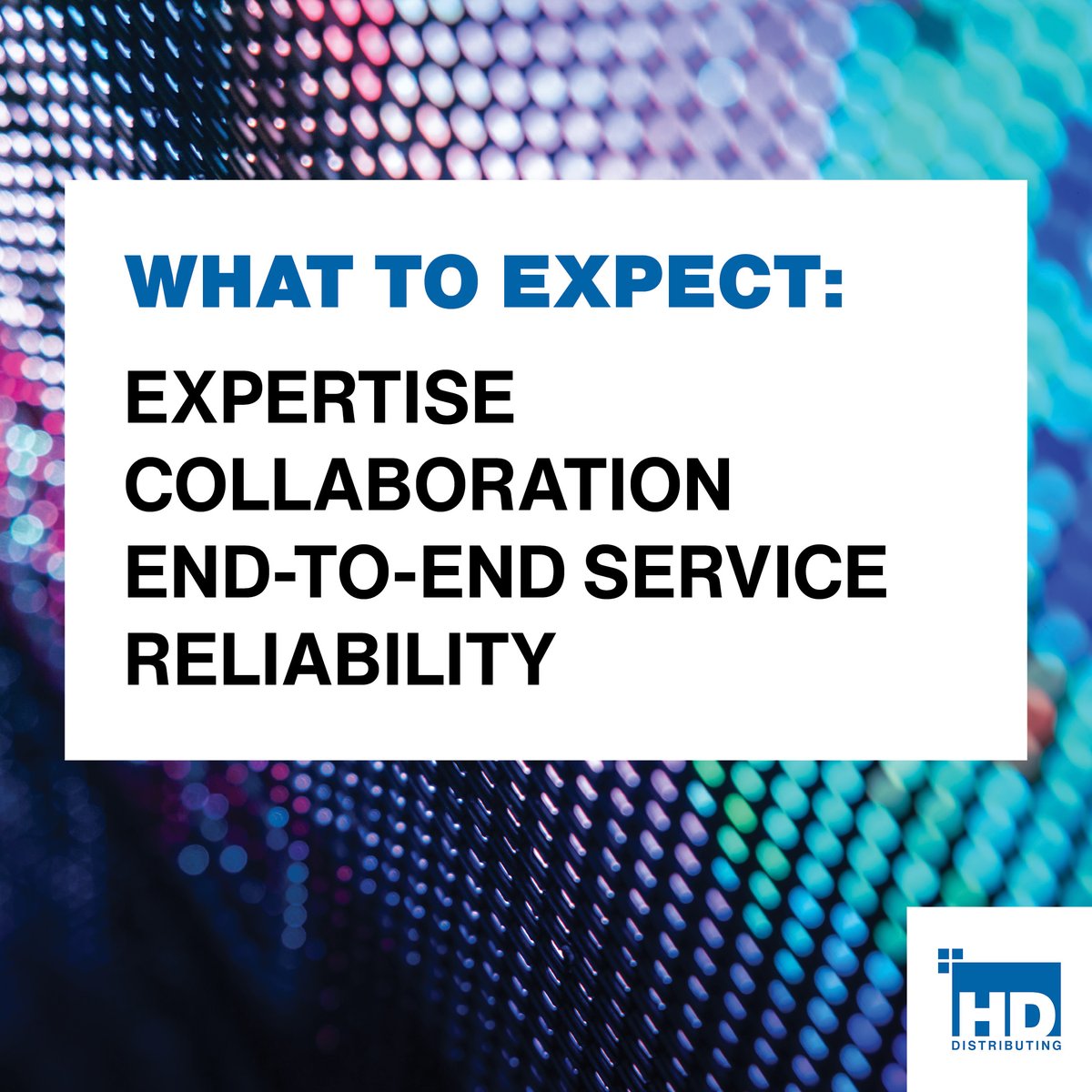 HDDistributing's tweet image. Experience the power of #HDdistributing. We deliver effective solutions, collaborating closely with you to customize your #technology strategy & create standout displays to connect you with your customers. Learn more: loom.ly/4Krwa9Y
#dvLED #audiovisual #seeityourway