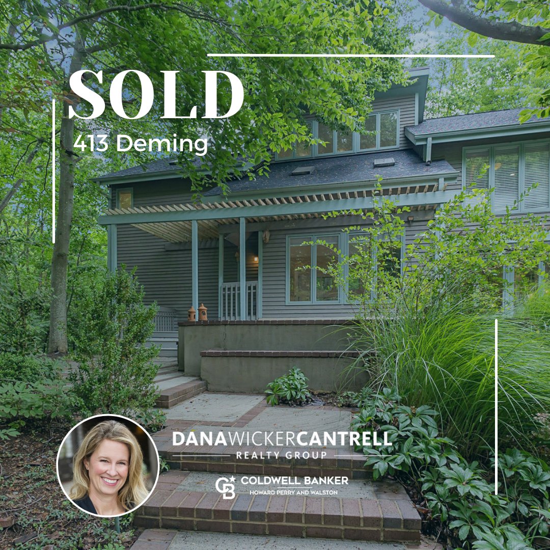 Celebrating another successful sale! 🎉 Your trust means the world. Ready to assist you or anyone you know in their real estate endeavors! 🏡💼 #danawickercantrellrealty #coldwellbankerhpw #chapelhillrealestate
