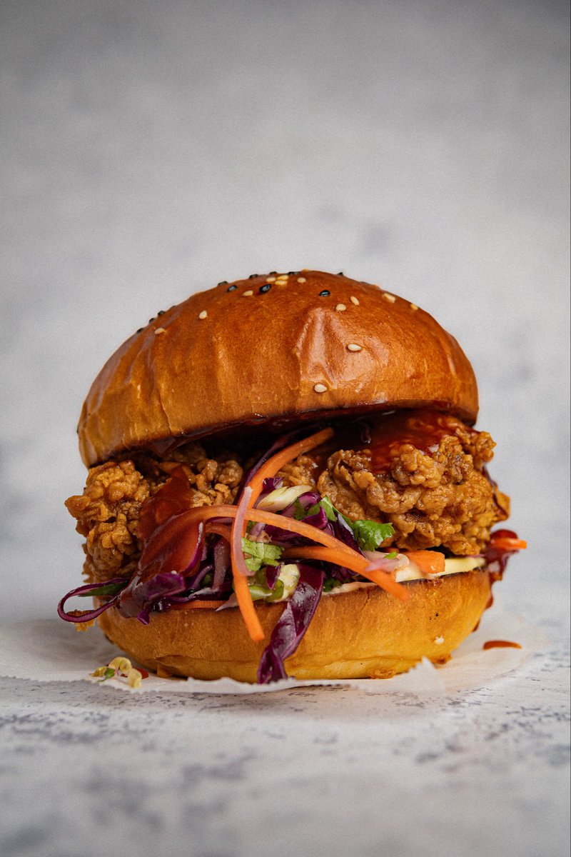 ben_racey's tweet photo. Possibly my new favourite sandwich!
Fried chicken, tonkatsu sauce, slaw &amp; kewpie mayo. Served in a homemade bun.

https://t.co/XS8OToKsaN https://t.co/8bKB5vc9vs