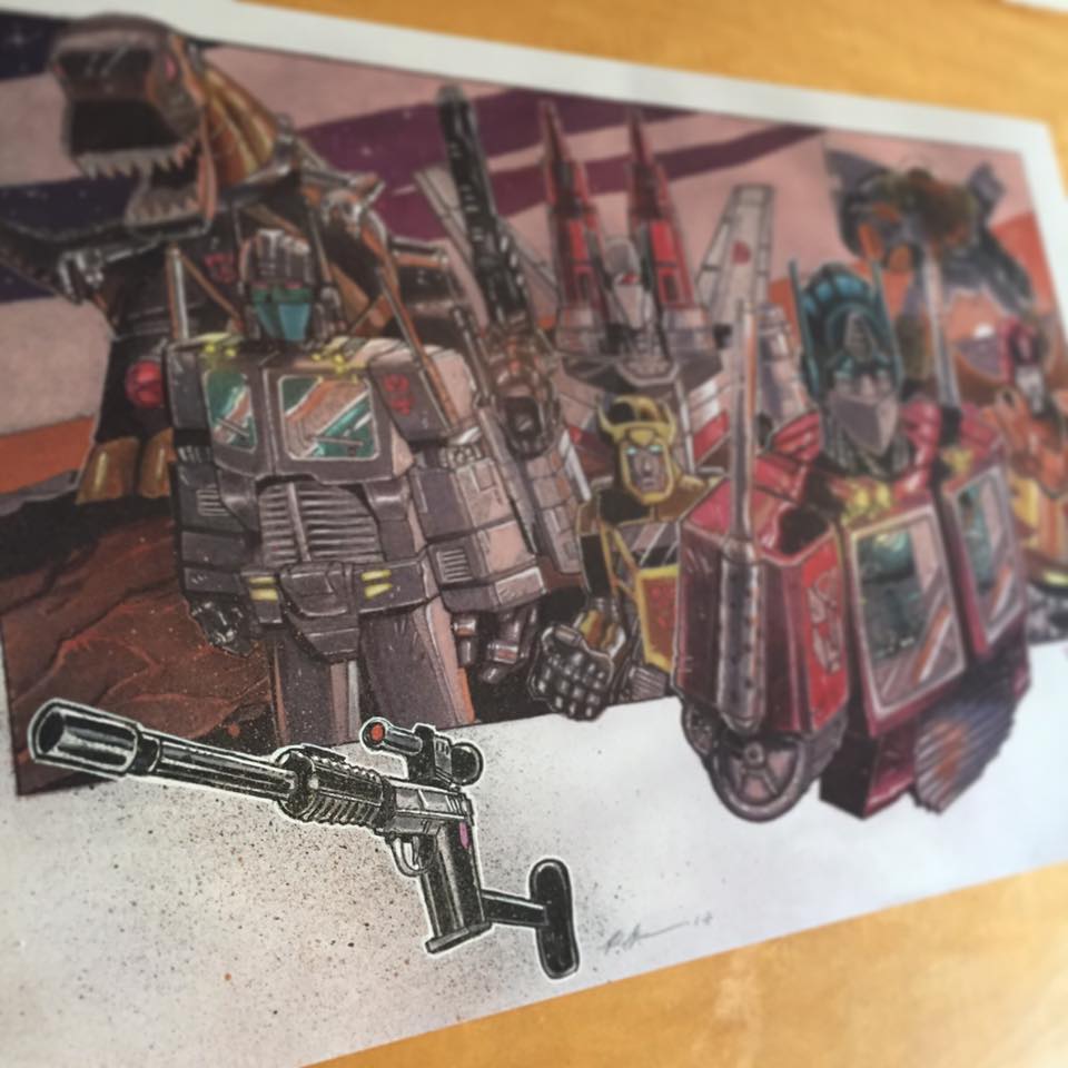 PatrickThomasP1's tweet image. Transformers piece from a little while back. Yes, I like drawing them robots. Plus some remarks... #transformers #prime #petercullen