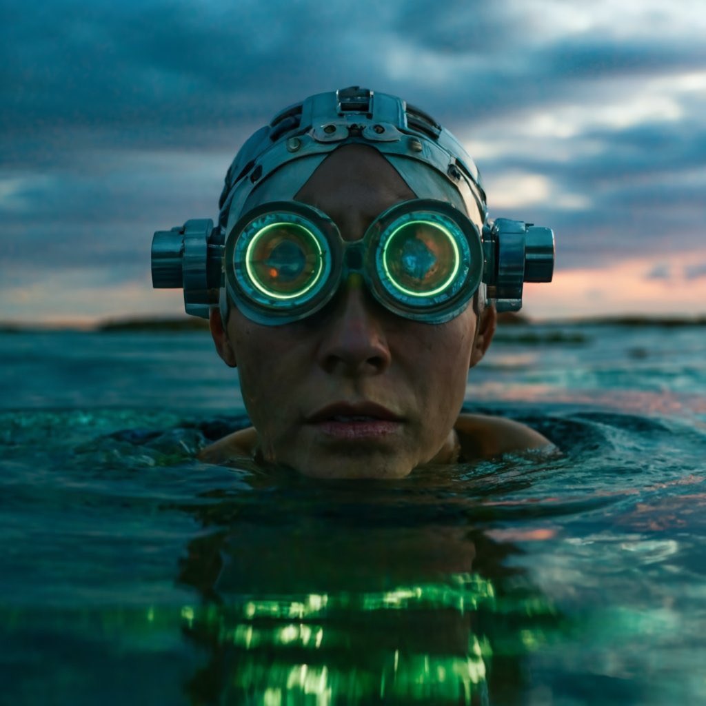 Mummsyandzomb's tweet image. Playing with aquatic cyborg prompts in #stablediffusion #dreamstudio