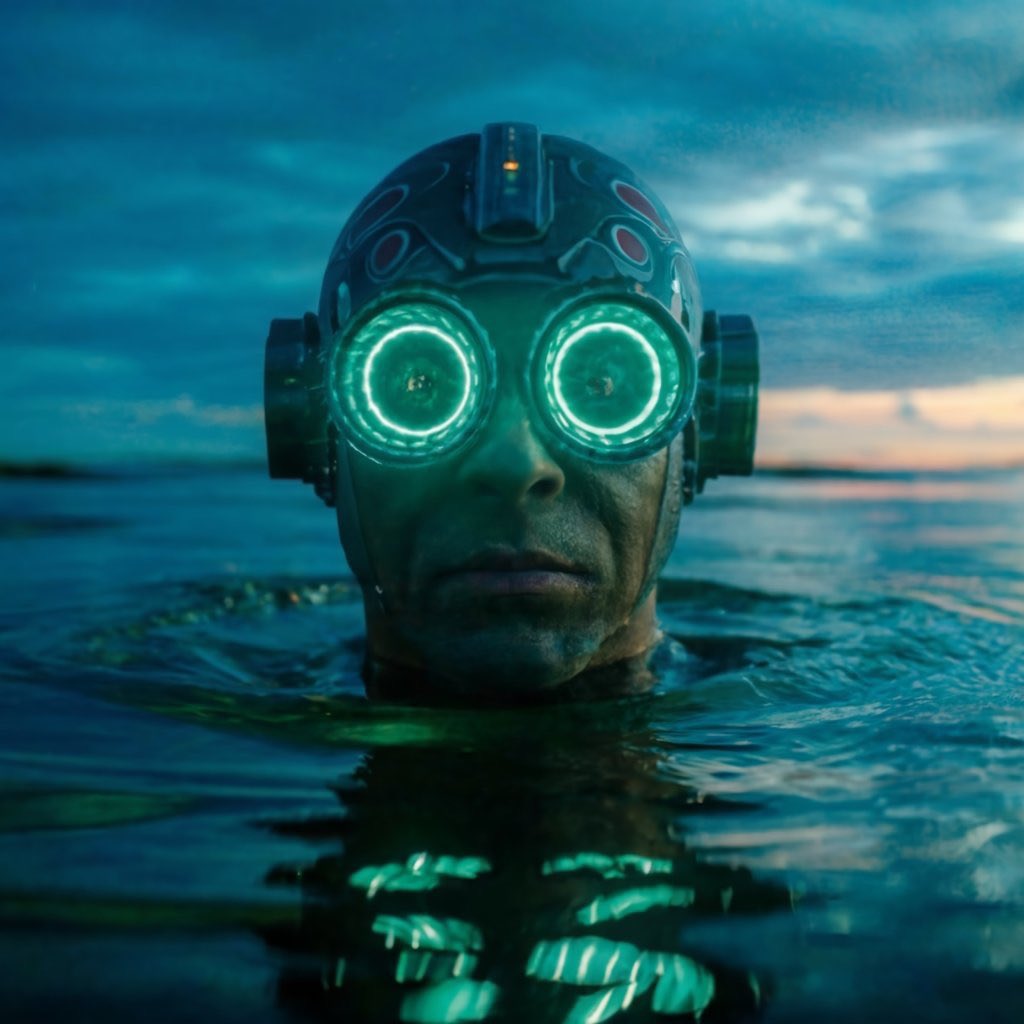 Mummsyandzomb's tweet image. Playing with aquatic cyborg prompts in #stablediffusion #dreamstudio