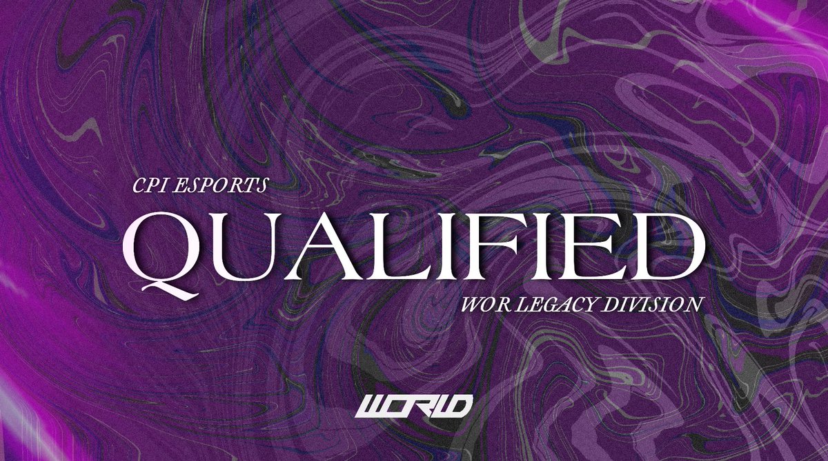 🔶 QUALIFIED 🔶

For the first time in our history we have qualified for @WORLeague Console division!💪

#ForTheGlory
