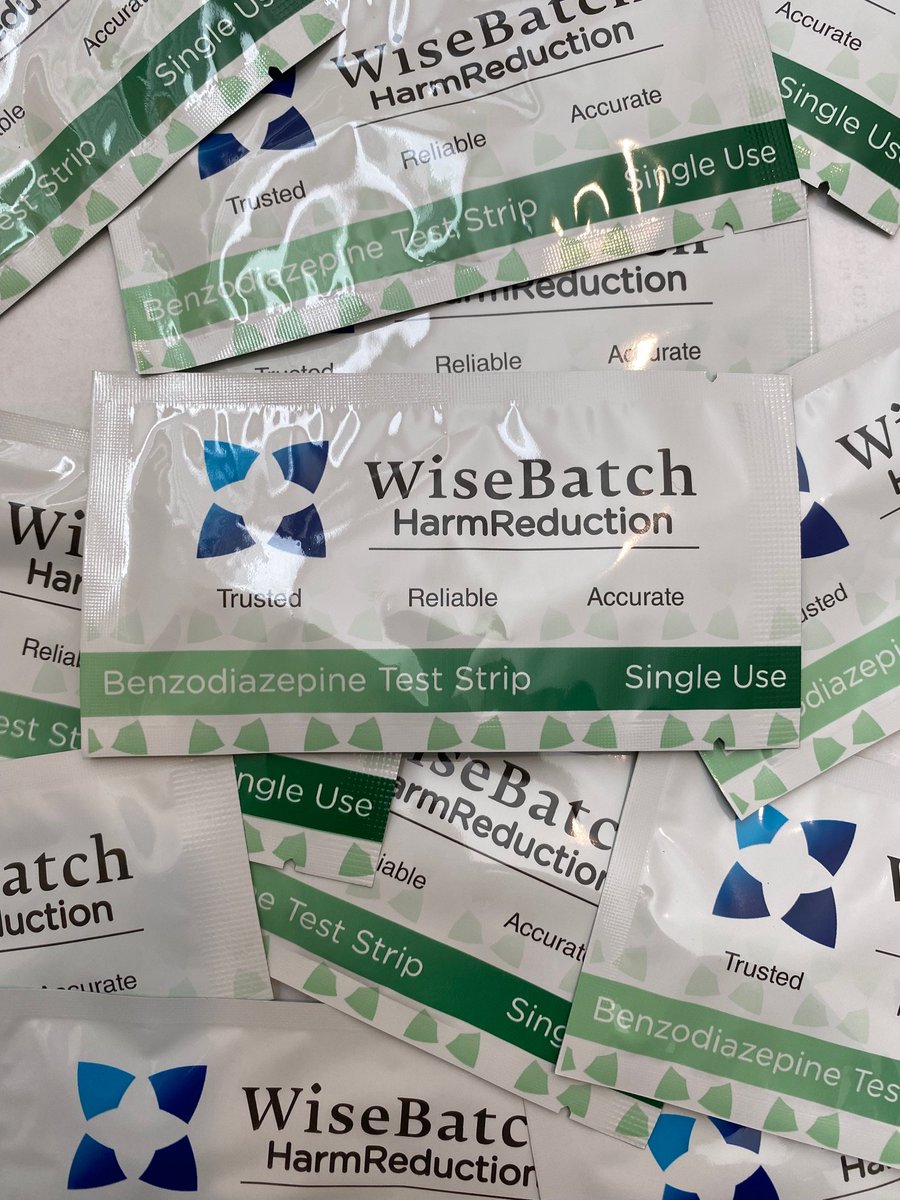 NEW WISEBATCH BENZO STRIPS!

Another useful tool for all you harm reductionists out there! 👀

Now Available!

#harmreduction #teststrips #benzo #drugs #staysafe #publicsafety #ssp