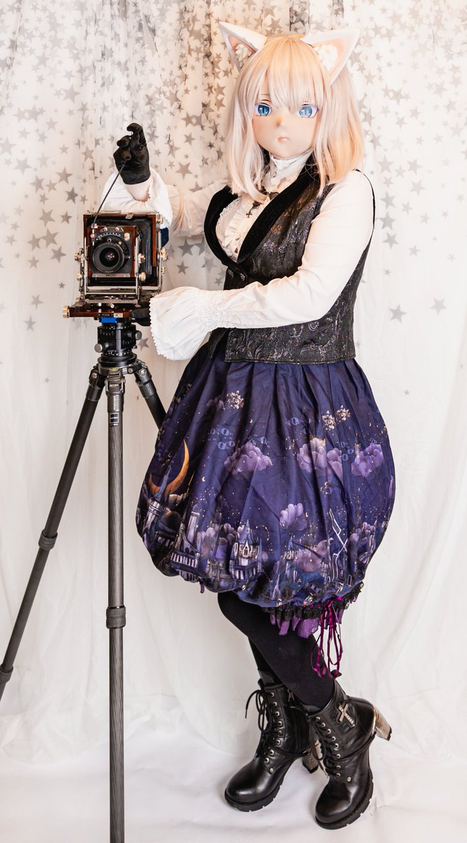 When you're kigurumi but also photographer.
#kigurumi #着ぐるみ