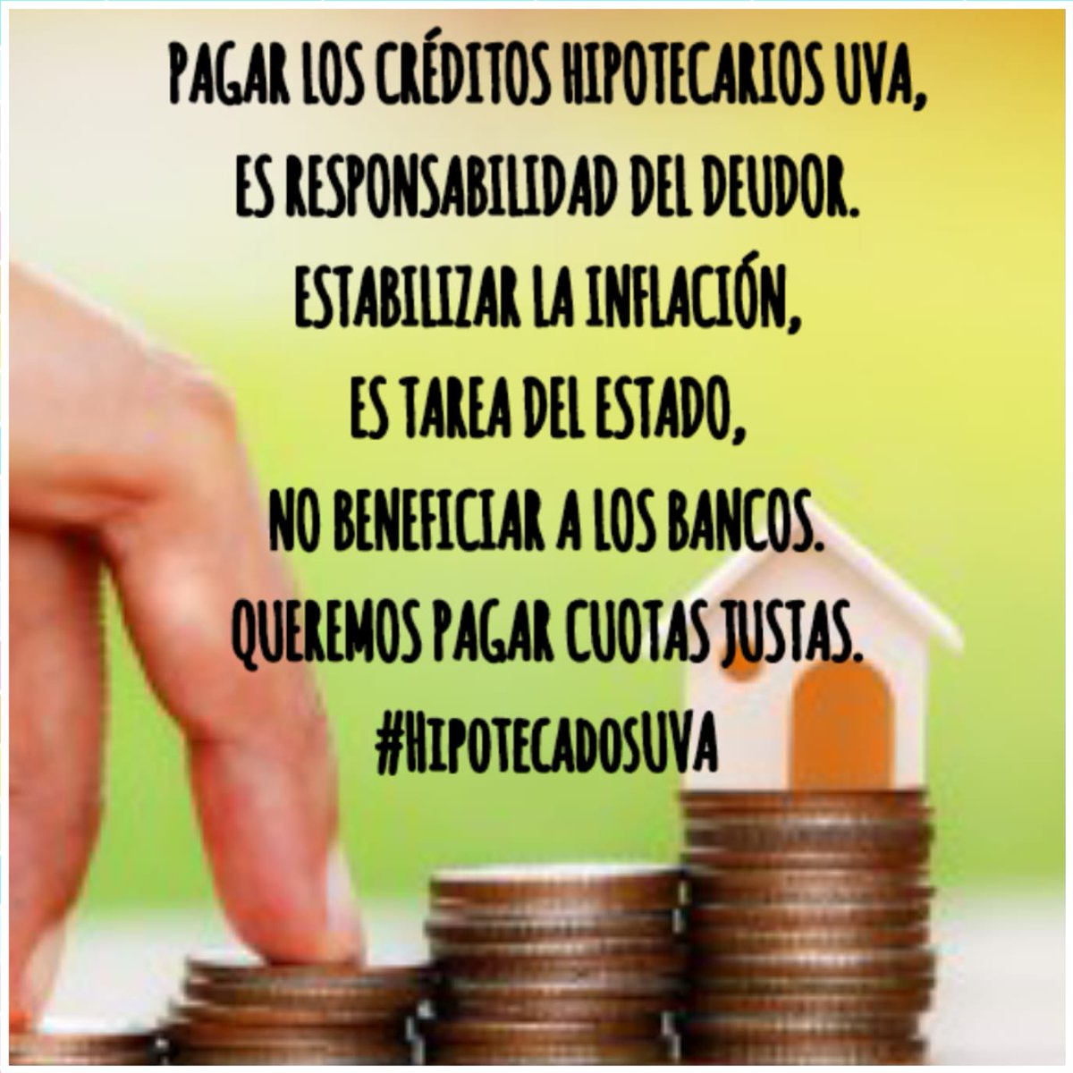 #CreditosUVA #FamiliasUVA Se vienen los desalojos .<a href="/DitullioJuli/">Juliana di Tullio</a> .<a href="/LuisCaputoAR/">totocaputo</a> .<a href="/JMilei/">Javier Milei</a> .<a href="/RomeroxSalta/">Juan Carlos Romero</a> .<a href="/ljuez/">Luis Juez</a> .<a href="/VickyVillarruel/">Victoria Villarruel</a> x.com/BancoCentral_A…