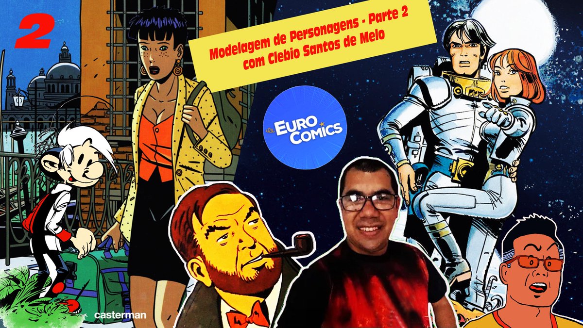 Modelagem de personagens (Parte 2) - Entrevista com Clebio Santos de Melo
youtu.be/Vk57adum6OI
Eurocomics conversa, pela segunda vez, com Clebio Santos de Melo, modelista que realiza sonhos, construindo peças artesanais, exclusivas, de personagens dos quadrinhos