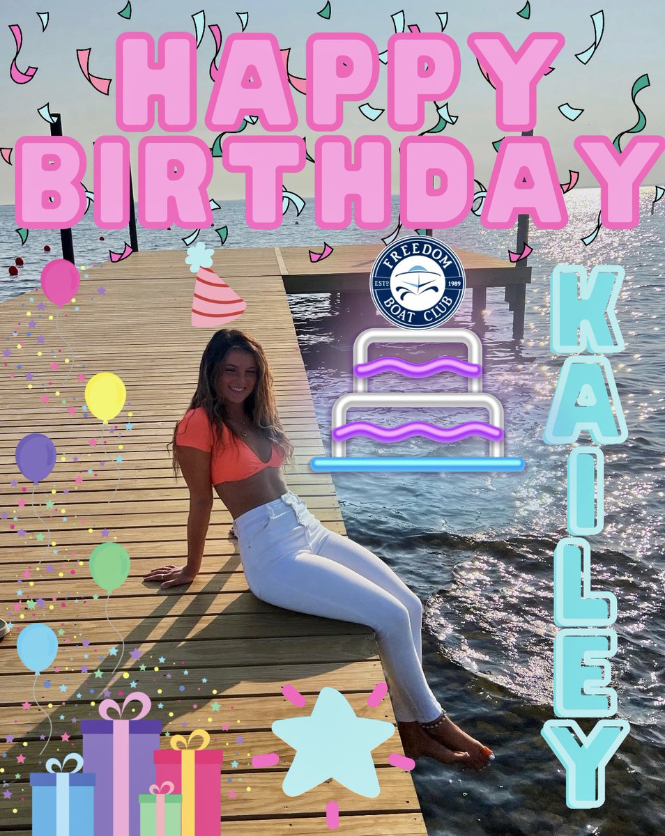 Travis_Roy11's tweet photo. HAPPY BIRTHDAY KAILEY BAKER! Kailey’s 1st season with us was this past year. Since the off-season began she started to attend Marine Mechanic Institute, which is a trade school in Florida.🎂🎉 

#freedomboatclub #birthday #lakestclair https://t.co/RcqWTd0EFz