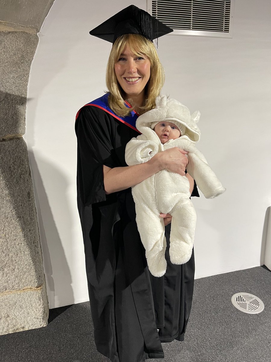 Graduation Day - celebration of all the hard work with a great group of clinicians. The best 3 years of study and good times <a href="/PrehospitalQmul/">Prehospital Medicine QMUL</a> <a href="/IofPHC/">Institute of Pre-Hospital Care</a> 
(Including my 3 month old baby girl in all my pics cause she’s adorable 🤩)