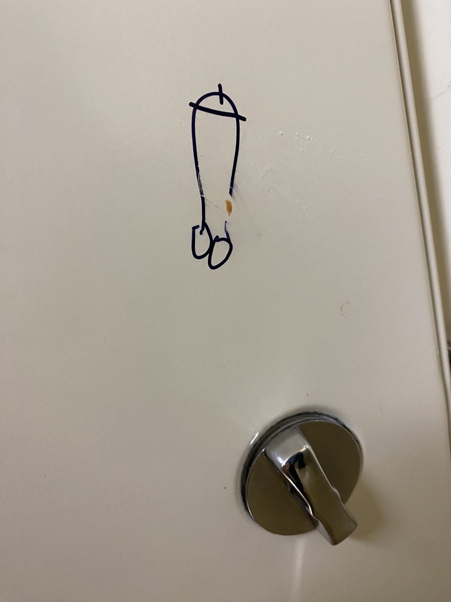 RobTalbot85's tweet image. Oh look, someone drew a cute little rocket in the bathroom stall of the campus’s Science building. We love a good curious and artistic college boy. 🥰 I wonder what his little sketch book looks like.