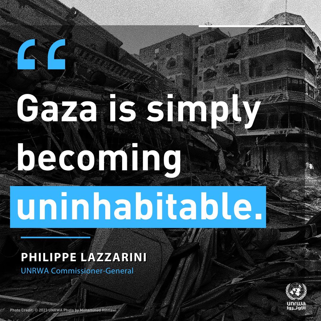 📍#Gaza Almost an entire population forcibly displaced

Families search for safety where there is none

Health system rapidly collapsing

Famine looms

Unprecedented levels of depravation

People driven to despair

An immediate humanitarian ceasefire is a matter of life and death