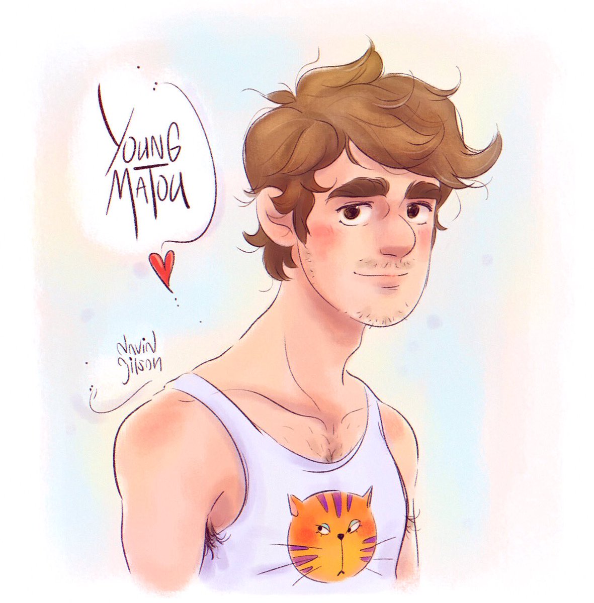 LePrinceKido's tweet photo. Quand Matou avait 18 ans… 😻
#unminetpourmatou #davidgilson https://t.co/OpfRR0VsBv