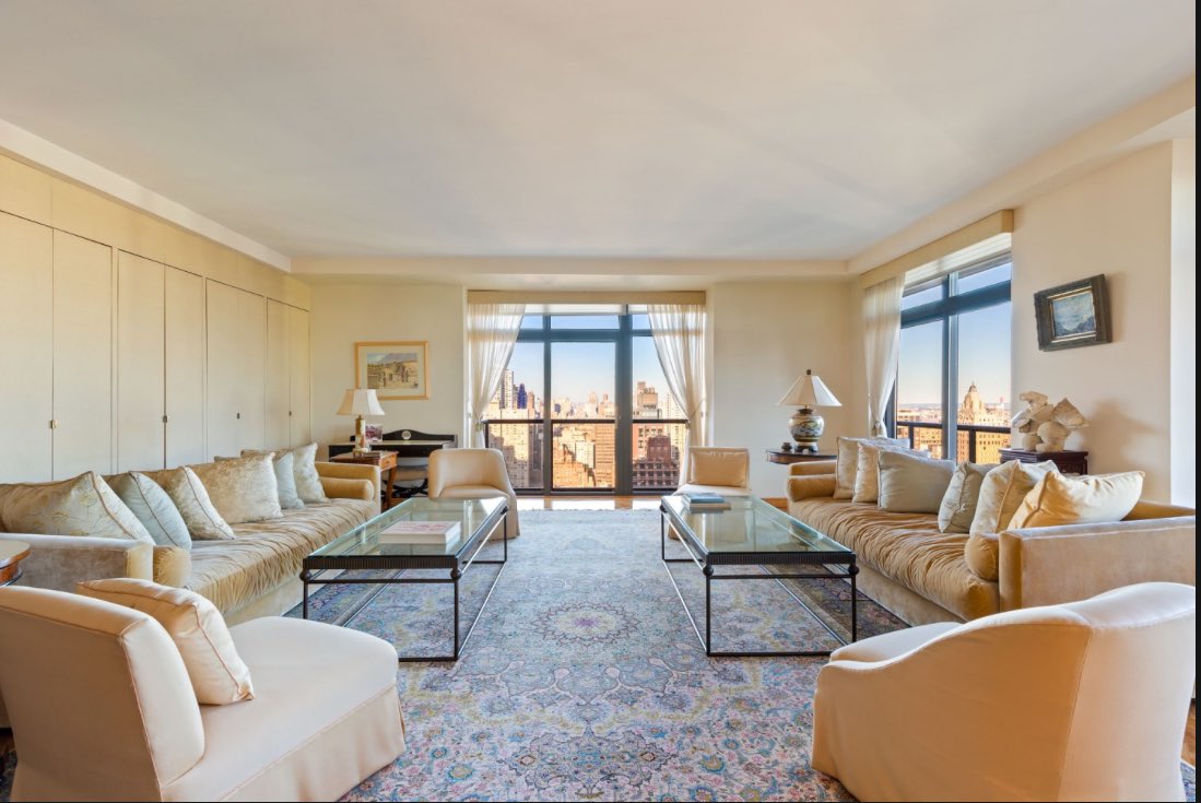 Just released this massive four bedroom home with amazing views at 100 UN Plaza #views #nyc #condo #sale
