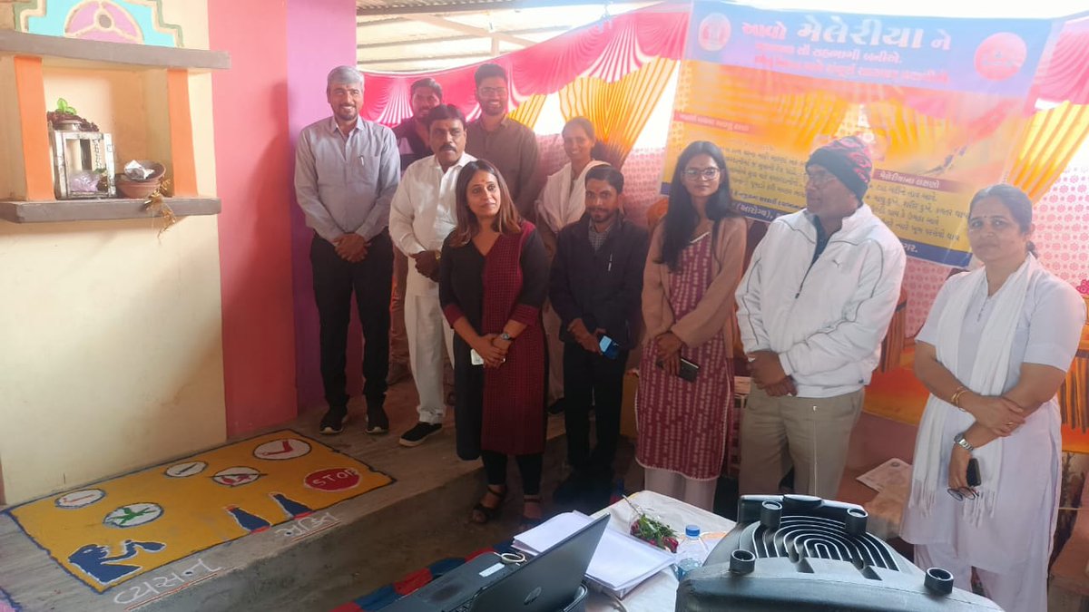 #SBCC at bobha, Ta. Prantij. Good activities by peer educator &amp; students. #rangoli, #notobaccodrawing #roleplay #BetiBachaoBetiPadhao..