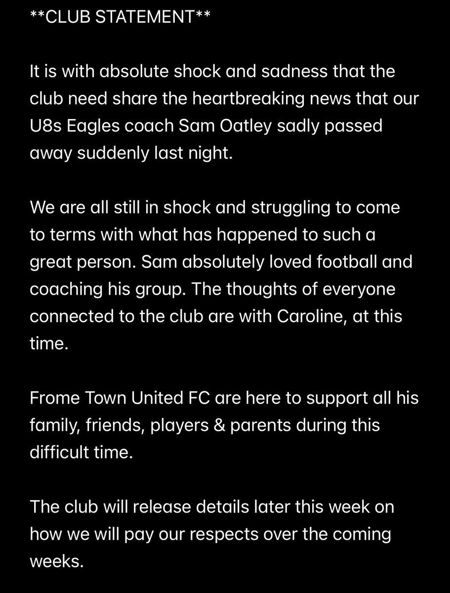 CLUB STATEMENT