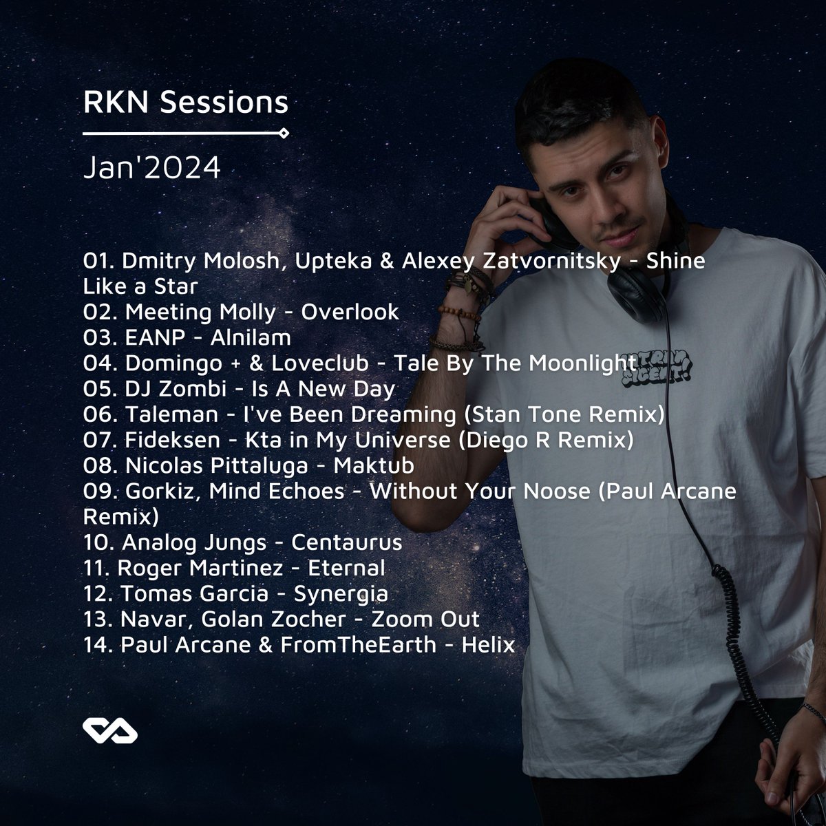 let's welcome 2024 with a brand new RKN Sessions episode: featuring 2 unreleased tracks (coming soon)! 🎶