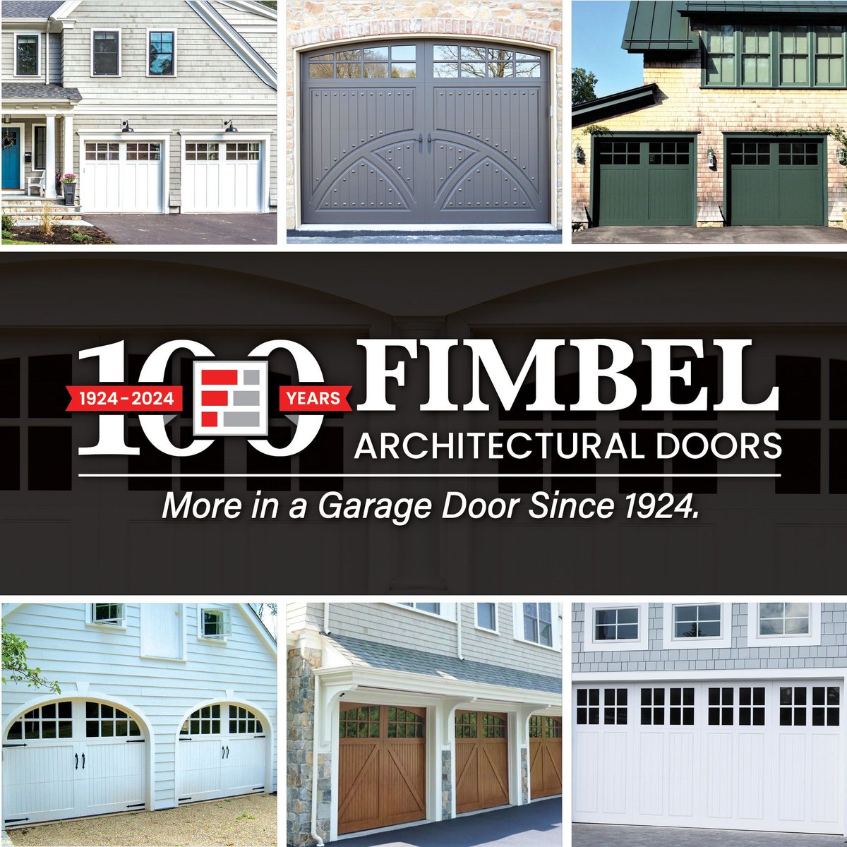 Fimbel ADS is celebrating 100 years of More in a Garage Door.

Read more about the Fimbel ADS story here: buff.ly/3HbHOhT
And check out our amazing garage doors here: buff.ly/3fpQ2Fi

#FimbelADS100 #100years #moreinagaragedoor #familyproud #centennialcelebration