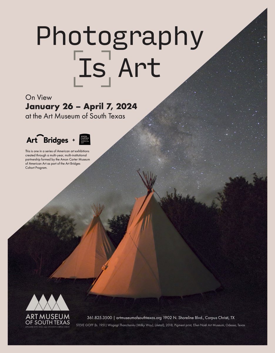 New Exhibition Opening: Photography is Art - mailchi.mp/tamucc/photogr…