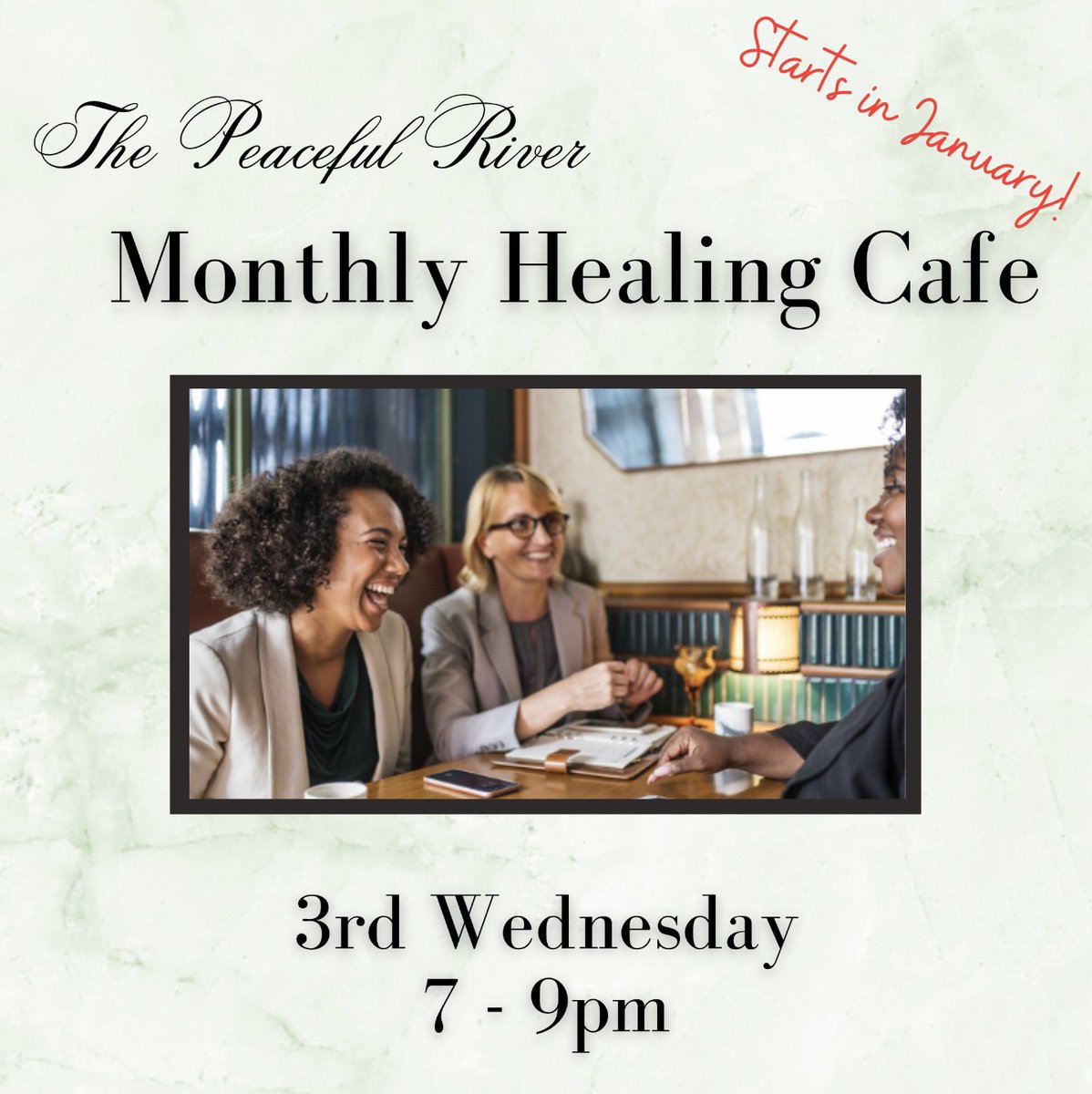 unitytempleKC's tweet image. Come to the Healing Cafe, a place for mind, body, and connection.
Participants select the topics, enjoy refreshments, and share thoughts on managing the challenges and difficulties of life.
To register
loom.ly/ZL6ZnIw