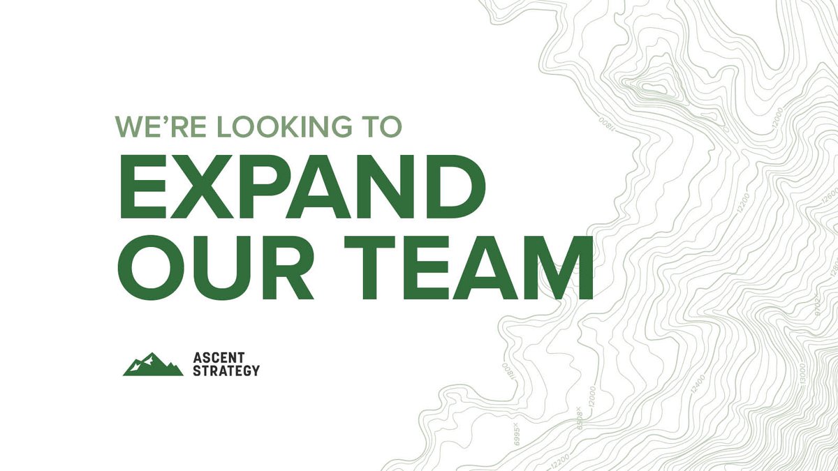 Make a lasting impact as part of a community committed to finding creative ways of revolutionizing the customer experience! Ascent Strategy is a thriving and expanding business design studio looking to add to our team of passionate people.

Learn more at hubs.la/Q02fQ-c90