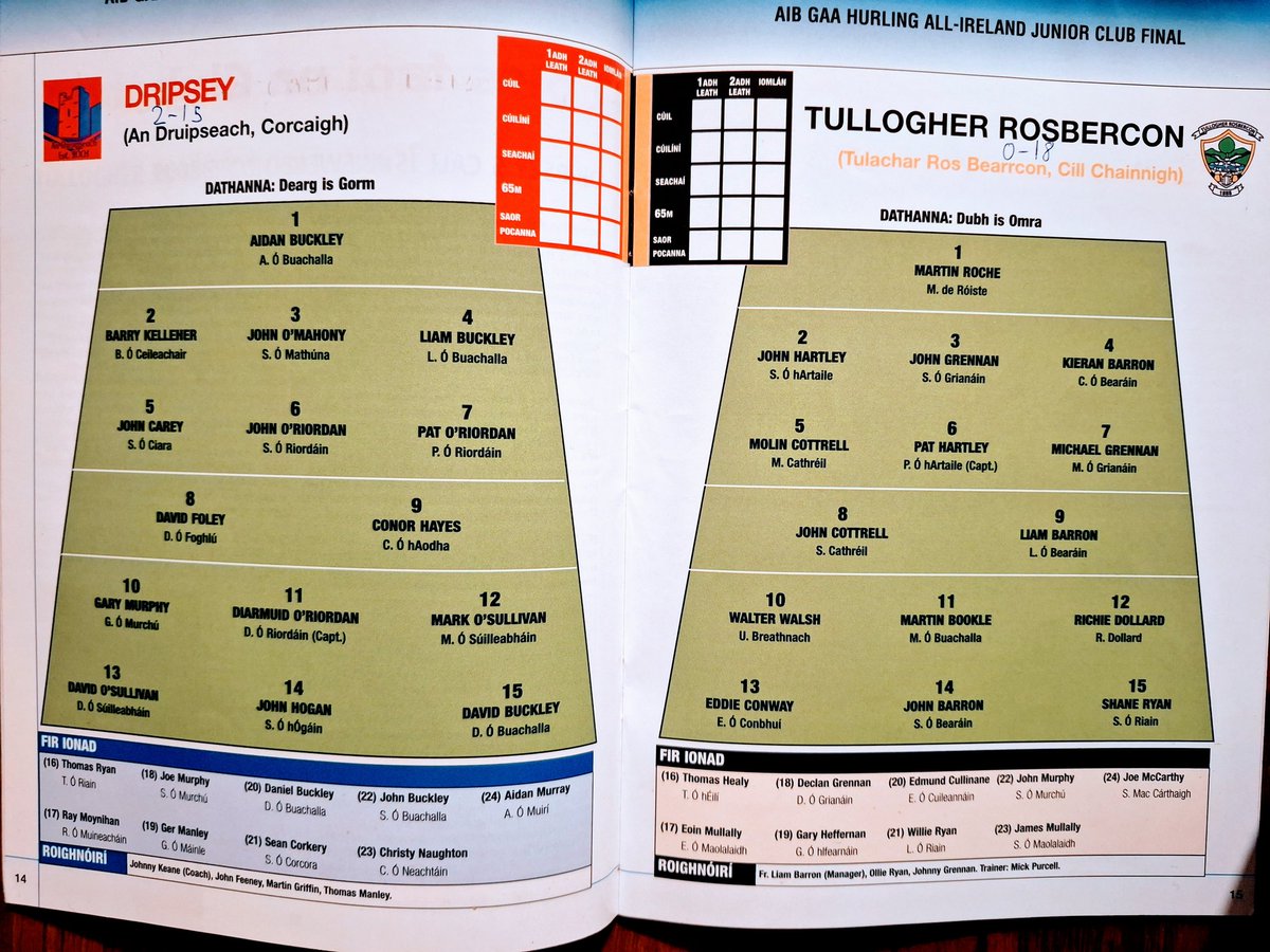 galway gaa programmes tweet media
