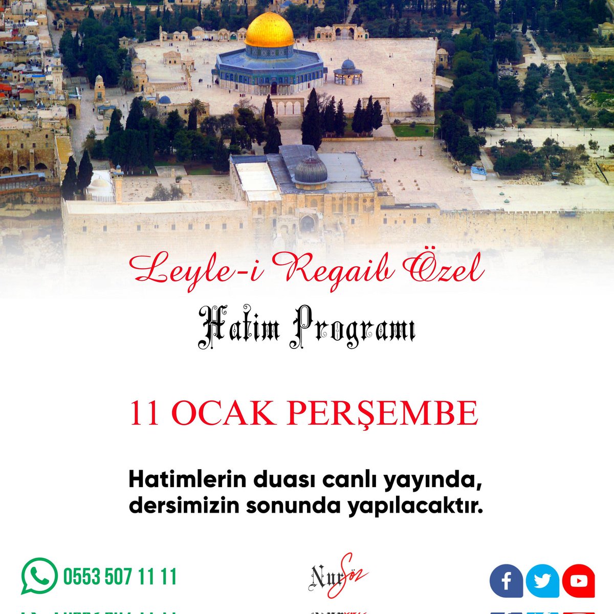 NurSoz_'s tweet photo. Regaib Gecesi canlı yayında duası yapılmak üzere https://t.co/F5obOn5CwW  sitesinden cüz ve hatim alabilir, okuduklarınızı kaydedebilirsiniz. https://t.co/PfH13Q3hlo