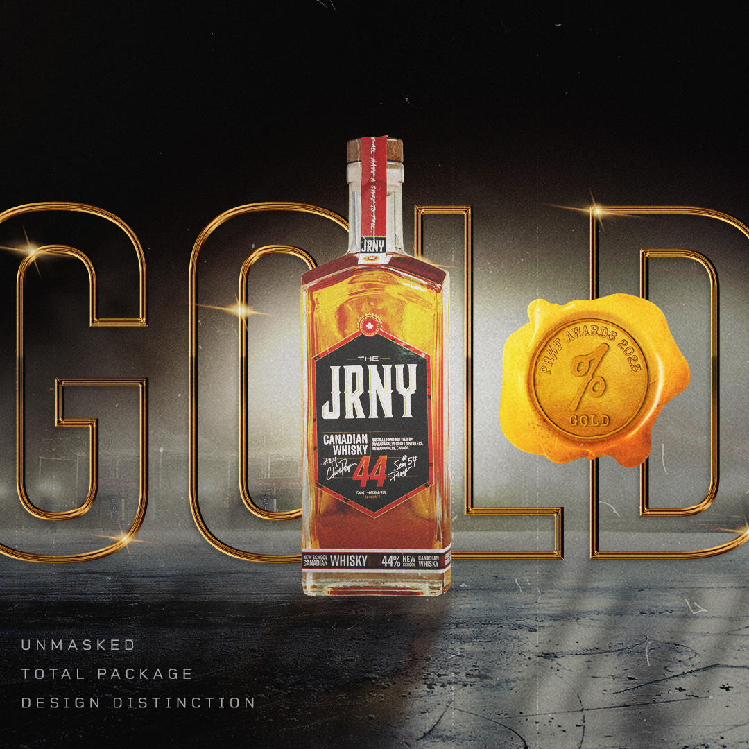 We’re thrilled to announce that The JRNY took home gold in the Unmasked Total Package Design Distinction category at the 2023 PR%F Awards. This award category goes beyond the liquid, also judging the whisky’s marketing package, bottle and story. As a brand built on stories, we’re