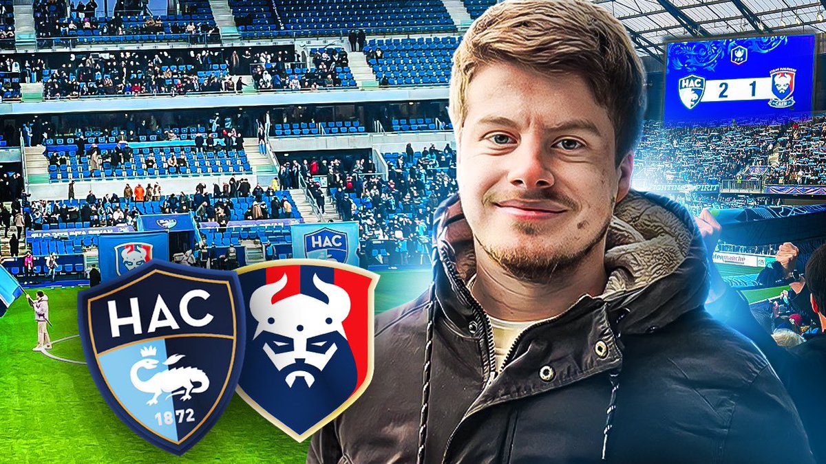 Le 1er VLOG de 2024 est dispo sur ma chaîne, place à la Coupe de France avec  Le Havre face à Caen dès les 32emes 👀

linktw.in/rwQVpe

N’hésitez pas à ♻️x❤️ pour le soutien la miff 🙏🏻

#HACSMC #CDF #HAC