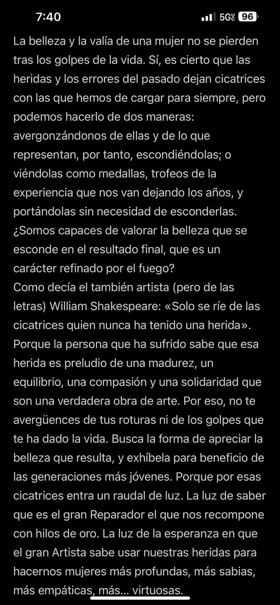 Delwen07's tweet photo. Volví. Y con un mensaje tan profundo y especial que me tocó profundamente la vida. 🙏🏻❤️ https://t.co/NElLkYkbch