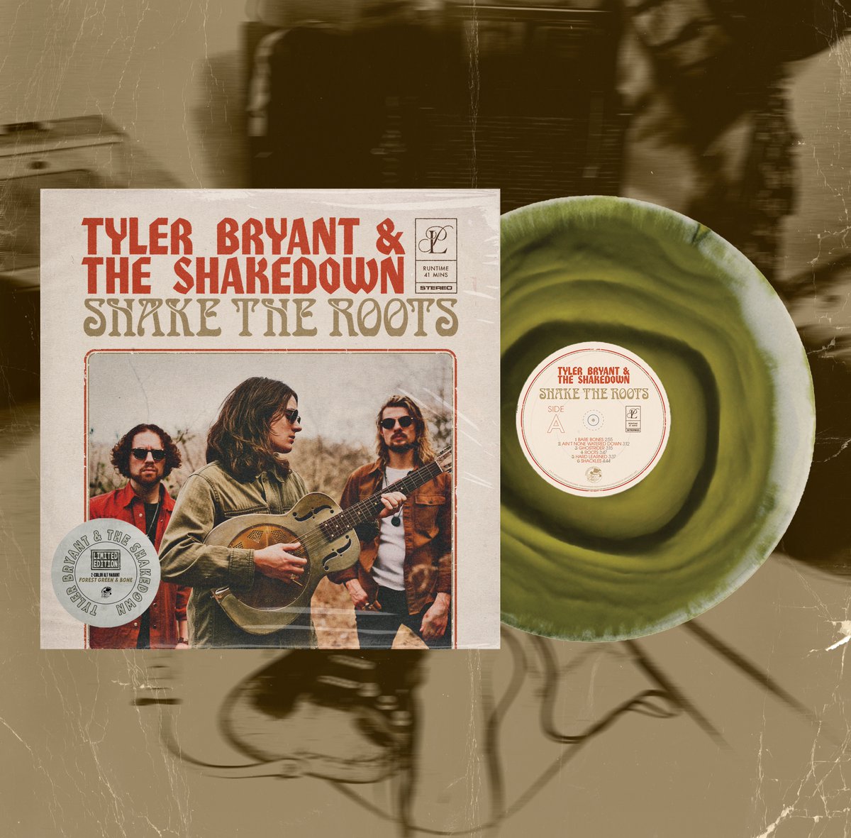 A new LIMITED alternate color run of “Shake The Roots” is now available for pre-order! Only 500 total. Get yours quick! ⚡️ tinyurl.com/STRLimitedVinyl