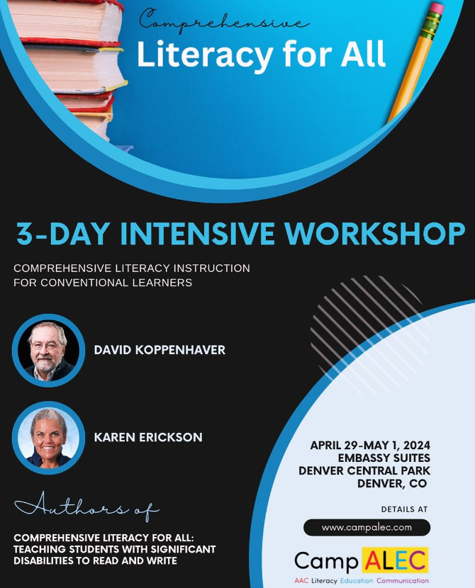 BuildingWingsCo's tweet photo. Learn from Karen Erickson and David Koppenhaver at a three-day workshop on #CL4A hosted by @CampAlec. Early bird registration is open through Feb. 26:

• digital flyer about the conference: https://t.co/mJhZr8QWi1
• conference registration link: https://t.co/w6mbHbRatA https://t.co/jIfeIOafUF