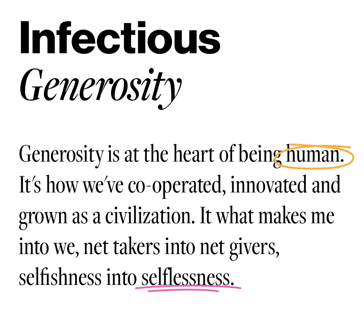 evagrosman's tweet image. Learn more about #InfectiousGenerosity 👉infectiousgenerosity.org