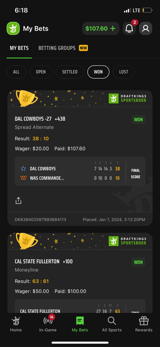 MarkHorcher's tweet image. Since moving to Chicago, I’ve encountered alot of people wanting me to feel sorry for the Bears. 

What they don’t realize is that I’m a Washington fan and I just cashed an alt line of -27 on the Cowboys against my own team. That is something to feel sorry for.