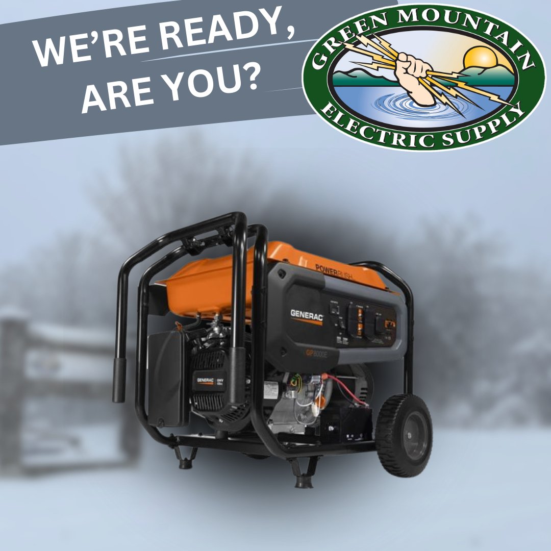 GMES53's tweet photo. With the potential of widespread power outages throughout the Northeast, GMES is stocked up and ready to meet your needs with portable generators. Contact your local branch now! https://t.co/v4NhjHB08B https://t.co/PpqObMq9BN