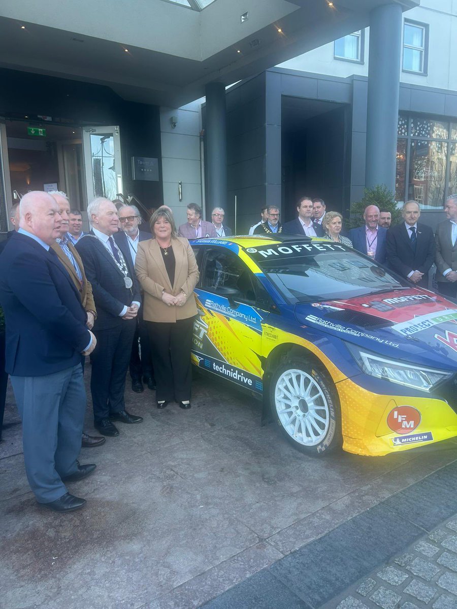 Mary Butler TD (@marybutlertd) on Twitter photo Great news that Waterford, Limerick and Kerry will each host a stage of the World Rally Championship 2025- 2027. Delighted to be part of the welcome committee, putting Waterfords best foot forward. <a href="/WorldRallyCAM/">World Rally CAM</a> <a href="/WaterfordCounci/">Waterford City & County Council</a> <a href="/waterfordcc/">Waterford Chamber</a> <a href="/DvanChamber/">Dungarvan Chamber</a> <a href="/WaterfordPocket/">Waterford In Your Pocket</a> Great news that Waterford, Limerick and Kerry will each host a stage of the World Rally Championship 2025- 2027. Delighted to be part of the welcome committee, putting Waterfords best foot forward. <a href="/WorldRallyCAM/">World Rally CAM</a> <a href="/WaterfordCounci/">Waterford City & County Council</a> <a href="/waterfordcc/">Waterford Chamber</a> <a href="/DvanChamber/">Dungarvan Chamber</a> <a href="/WaterfordPocket/">Waterford In Your Pocket</a>