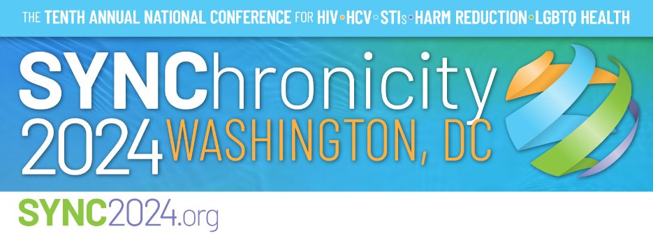 SYNC your ideas for #LGBTQ, #HIV, #HCV, and #STI health care, harm reduction and health equity with us at #SYNC2024. Don’t miss this opportunity to submit your abstract at syncconference.org/abstracts. We can't wait to @SeeYouAtSYNC! #HealthHIV