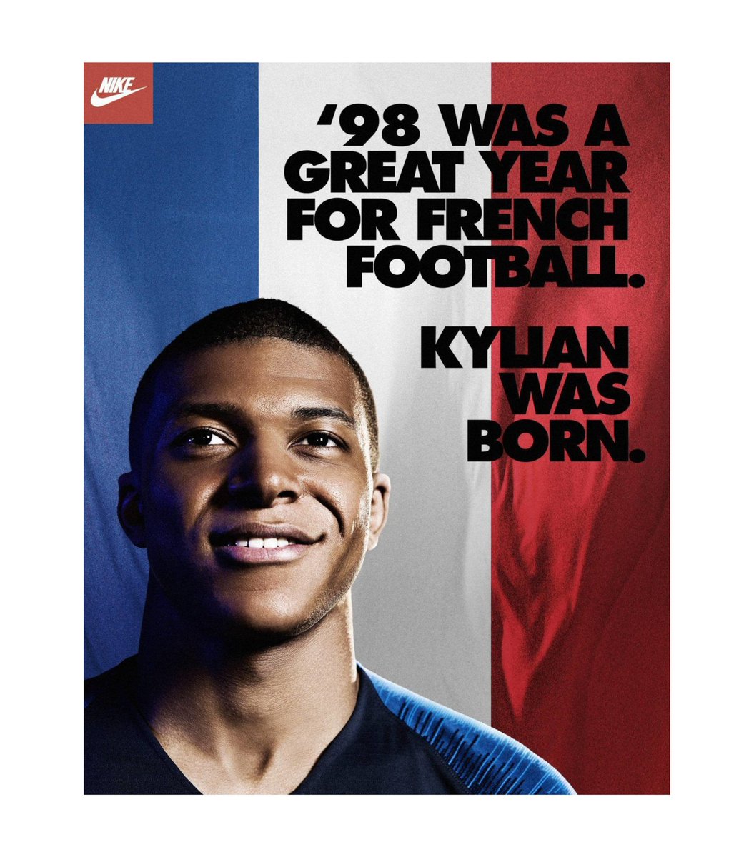 AdamMoynihan's tweet photo. Nike are famous for their iconic advertising. Here's what their ads would look like if GAA and LGFA stars were Nike athletes.

1. Kylian Mbappé / Joe Canning https://t.co/Ri5QJ6i5bV