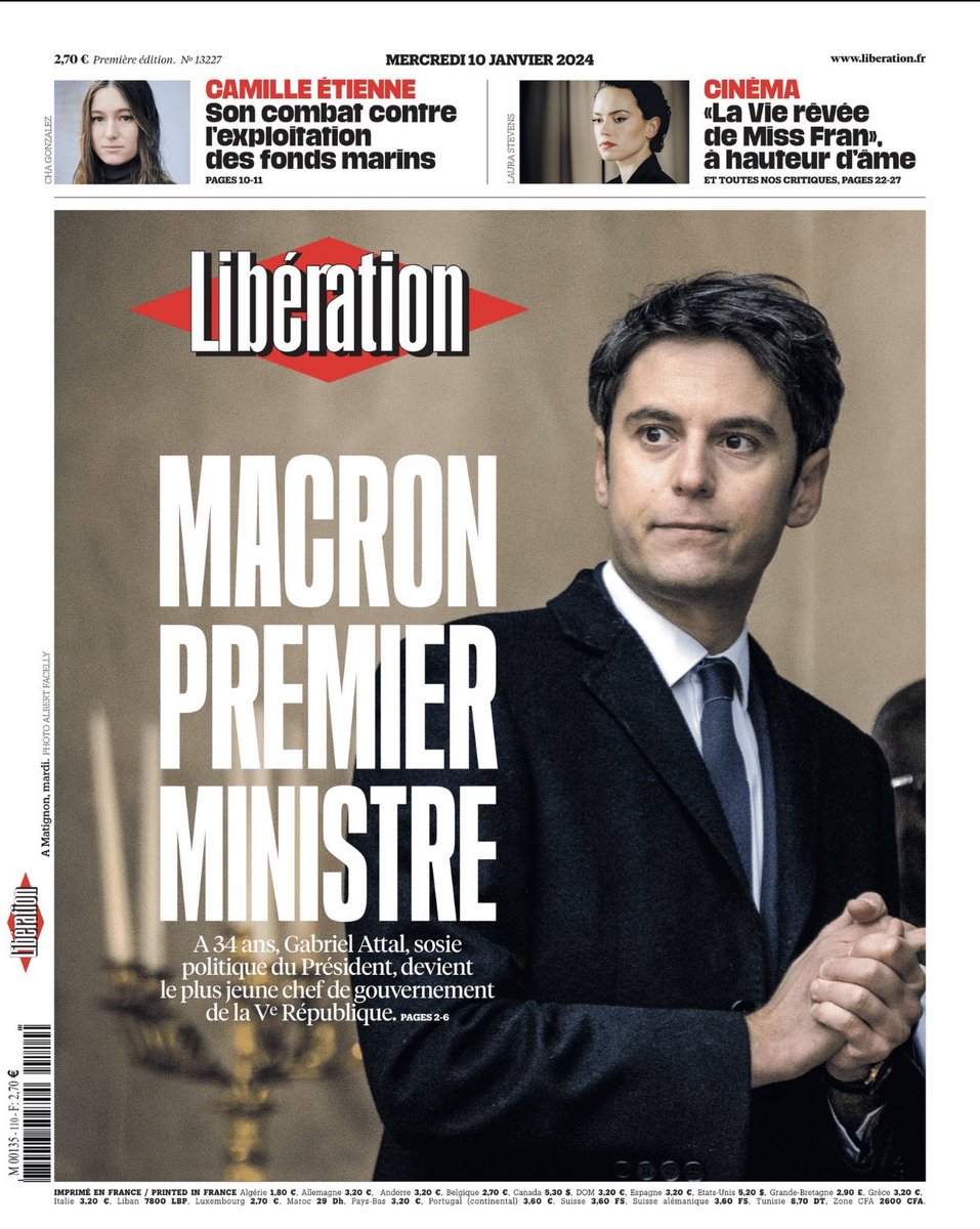 40 ans séparent ces deux photos…

Ça ne s’arrange décidément pas chez #Libé 🤦🏽🤦🏼‍♀️🤷🏽‍♂️