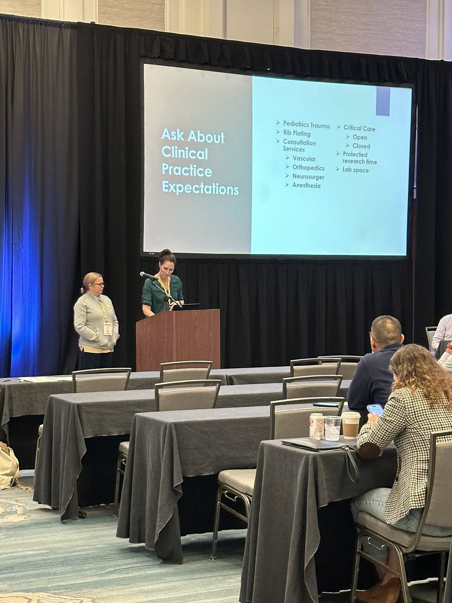 Starting Strong, EAST’s Fellows and a Chief Residents workshop - fantastic insights on your early career years from leaders like <a href="/callcura/">Rachael Callcut, MD, MSPH</a> and Lindsay McKnight. <a href="/EAST_TRAUMA/">EAST</a>