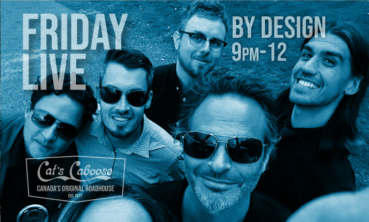 Friday live music with By Design... all aboard!