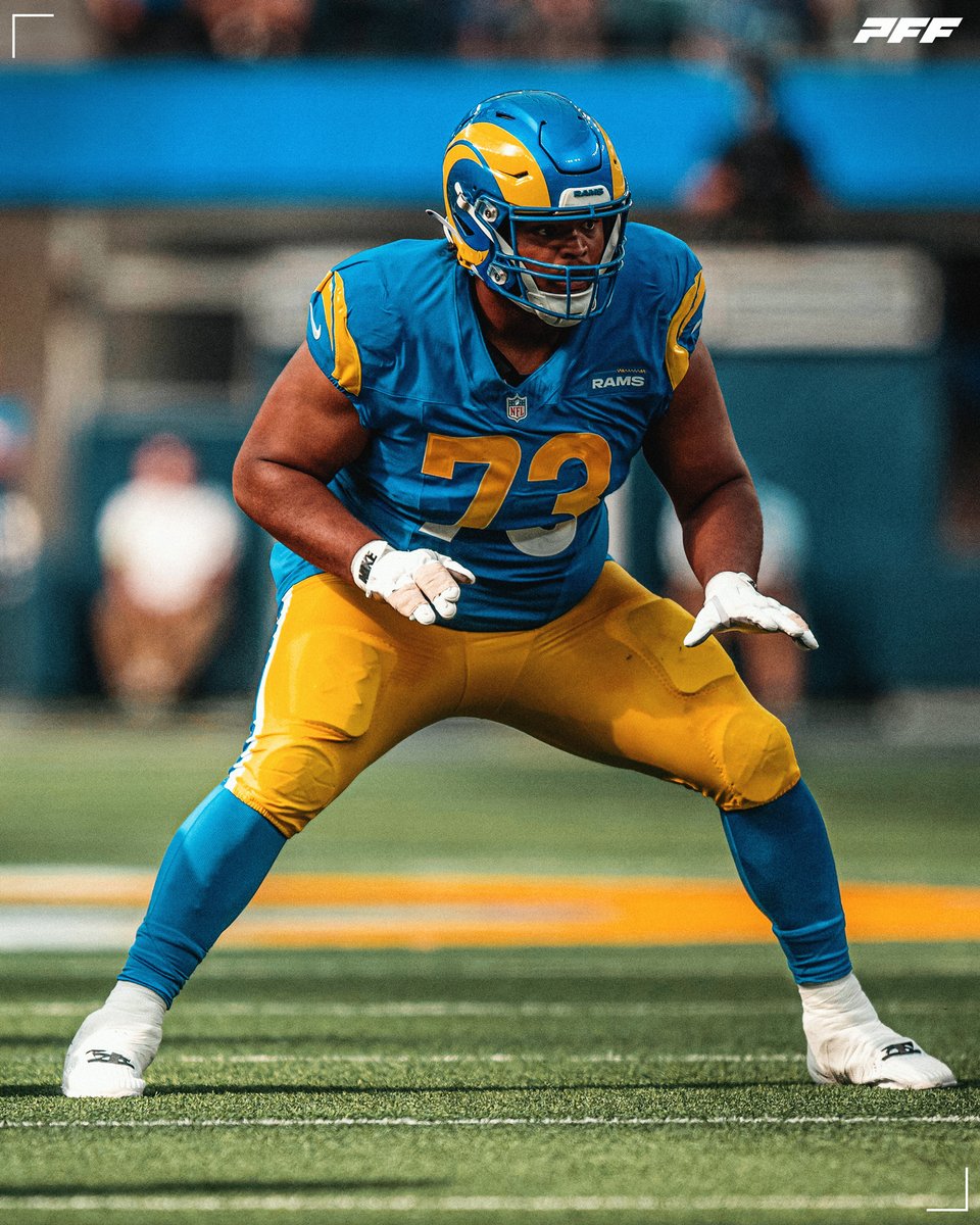 Steve Avila: 75.3 pass-blocking grade since week 10

1st among all rookies 💥