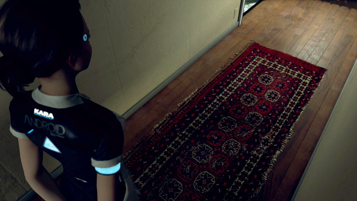 There is a rug in Detroit: Become Human