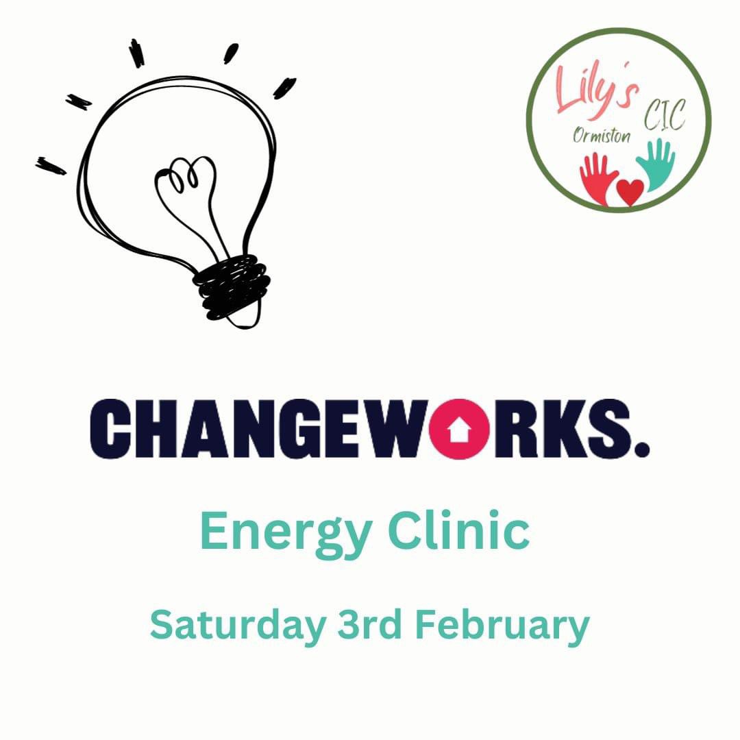 Changeworks is a registered Charity and will join us on Sat Feb 3rd 10am and 12. Please let us know if you would like to speak to them so that we can assess the level of interest - they offer support with Home energy efficiency, issues with suppliers, energy debt advice and tips