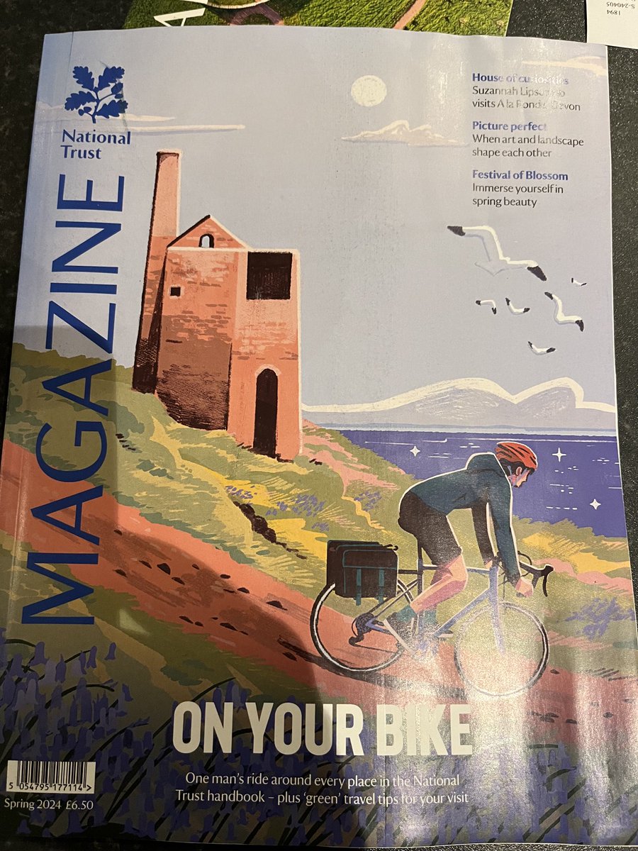 ⁦<a href="/nationaltrust/">National Trust</a>⁩ this cover is great, can you make the next issue about #accessability and some great #trails on #NT land for #wheelchair users. Thanks 🙏