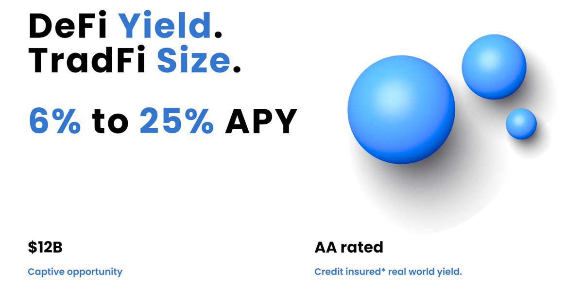 As one of the hottest (if not the hottest) narratives of the upcoming cycle, the market for Tokenized Real-World Assets has the potential to reach $10 trillion by 2030 🔥

Our team is delighted to back <a href="/KasuFinance/">Kasu</a>, which is set to revolutionize the #DeFi industry by building the