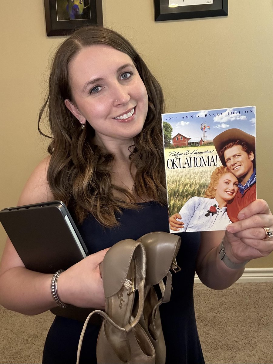 JessHill2017's tweet photo. As promised, I’m sharing more updates beyond just hunting and fishing this year!

This year, I am so excited to be choreographing the musical, “Oklahoma!” here in Corpus Christi!

It doesn’t hurt that it fell on International Choreographer’s Day!

#internationalchoreographerday https://t.co/IbA9c84bav